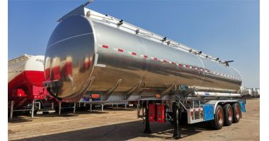 40000 Liters Aluminum Tanker Trailer will export to Costa Rica Puerto Caldera