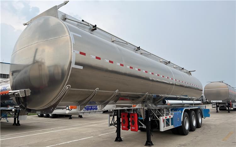 45000 Liters Aluminum Tanker Trailers for Sale In Ghana