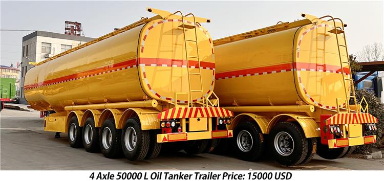 Fuel Tank Trailer Prices | Fuel Tanker Semi Trailer Cost