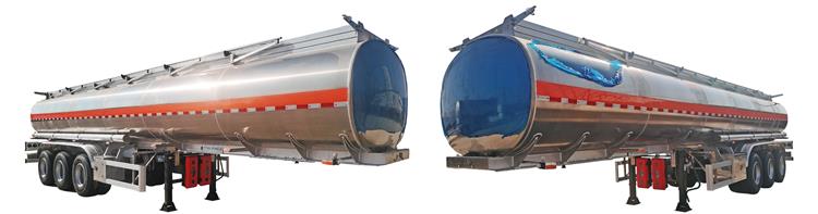 30000 L Aluminum Fuel Tanker Trailer for Sale In Jamaica
