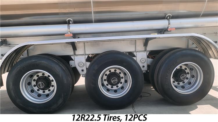 30000 L Aluminum Fuel Tanker Trailer for Sale In Jamaica