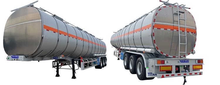 Stainless Tanker Trailer for Sale In Tanzania