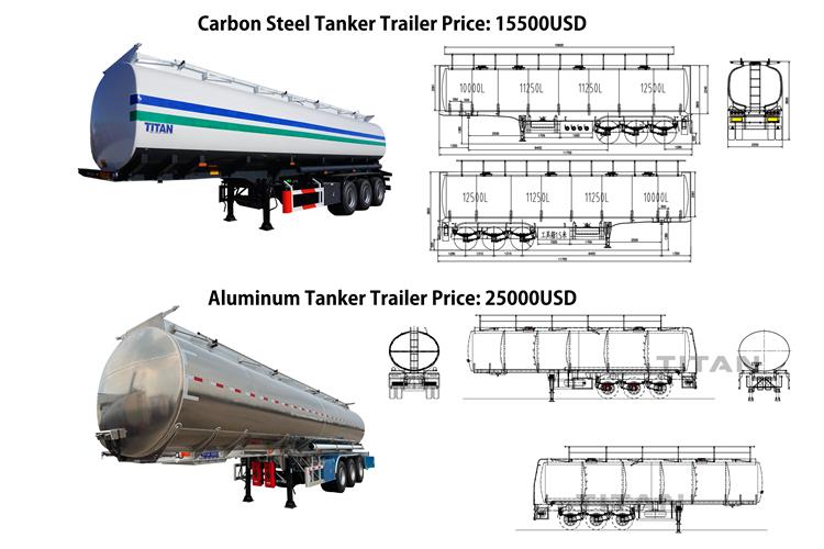 Aluminum Tanker Trailer | Aluminum Tanker for Sale | Aluminum Semi Trailer