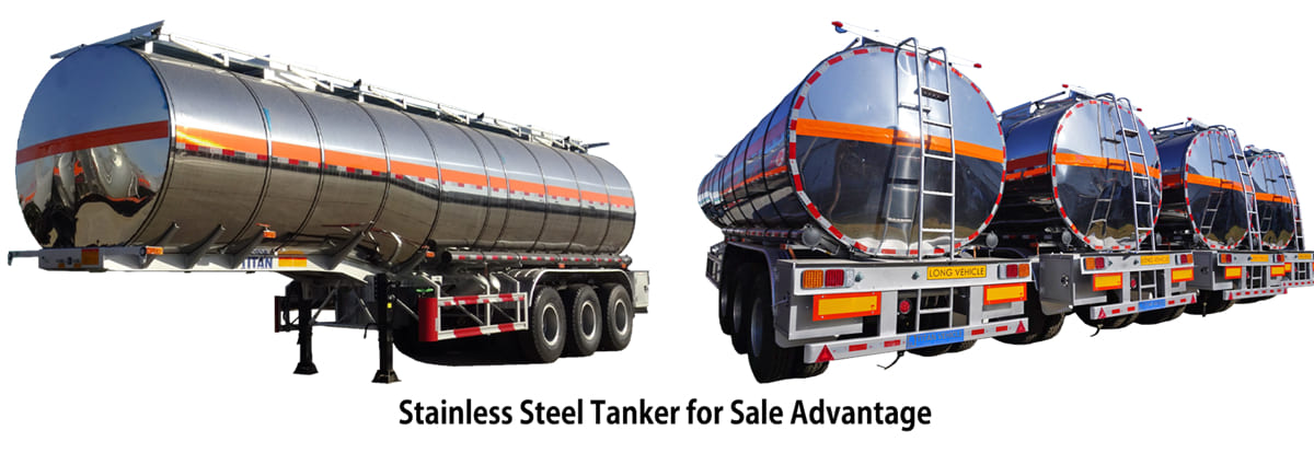 Stainless Steel Tanker for Sale Advantage