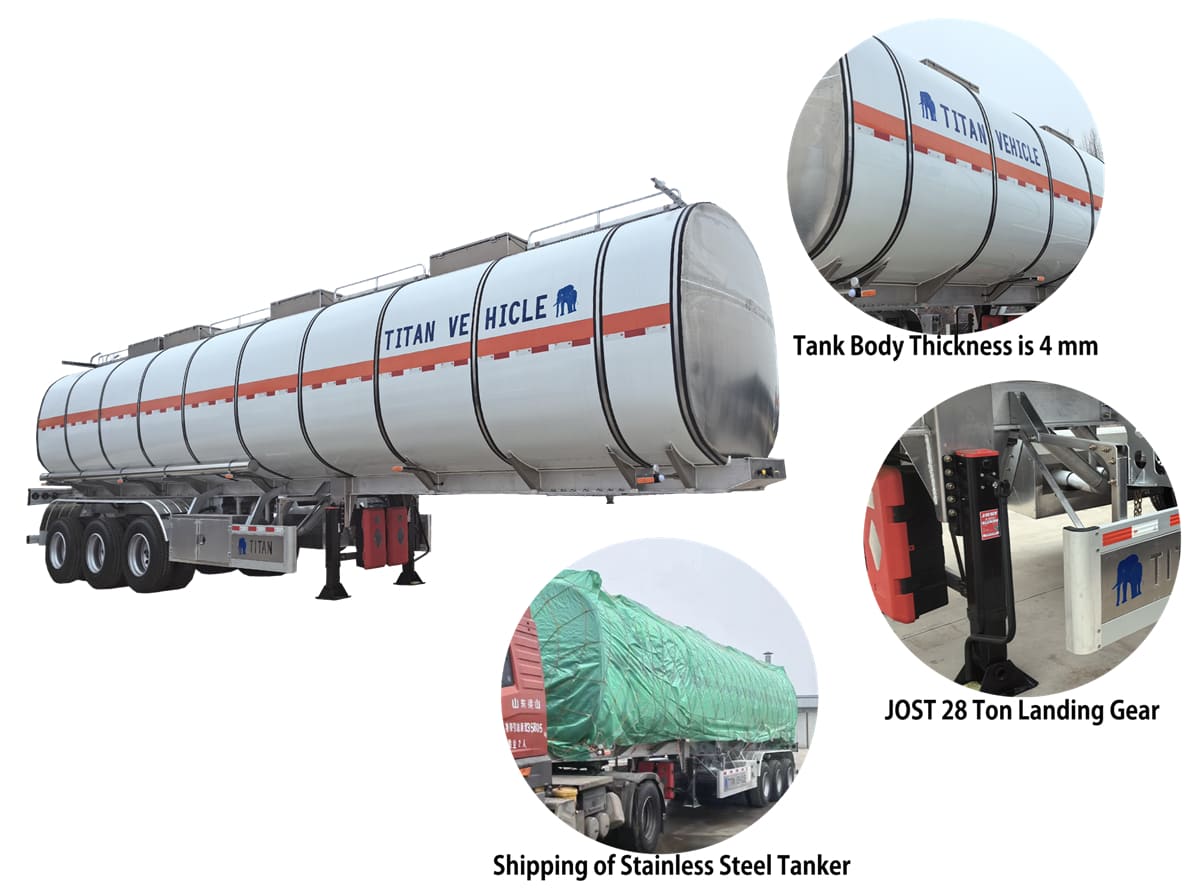 What Are The Specs of a Stainless Steel Tanker for Sale?