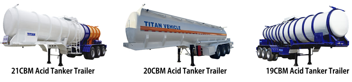 How Big Are Acid Tanker Trailers for Sale