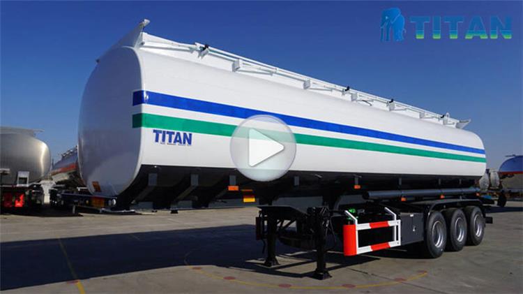 45,000 Liters Fuel Tanker Trailer for Sale - TITAN Vehicle Co., Ltd