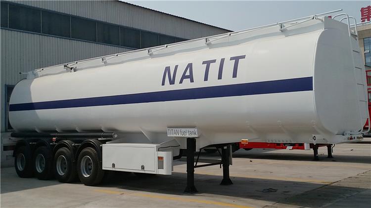 45,000 Ltrs Fuel Tanker Trucks for Sale | Heavy 4 Compartsments Fuel Tanker Semi Trailer