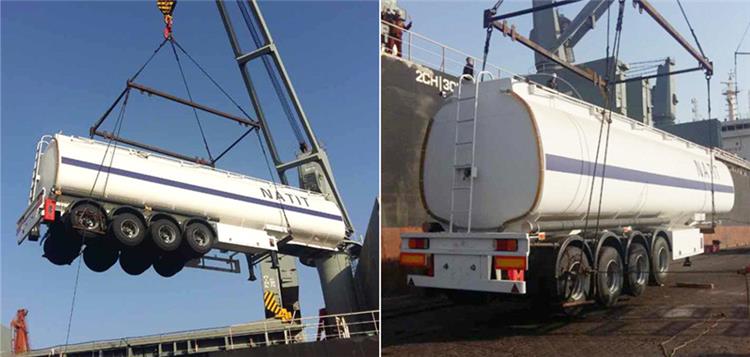 45,000 Ltrs Fuel Tanker Trucks for Sale | Heavy 4 Compartsments Fuel Tanker Semi Trailer