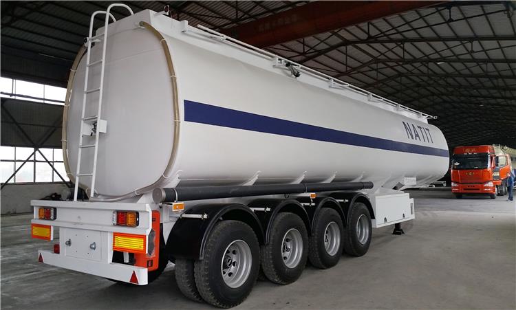 45,000 Ltrs Fuel Tanker Trucks for Sale | Heavy 4 Compartsments Fuel Tanker Semi Trailer