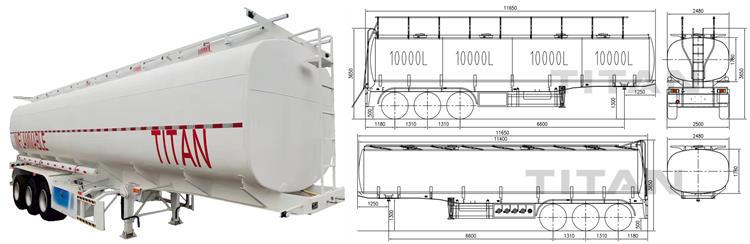 35,000 Litres Petrol Tanker Trailer | Petrol Tanker Price