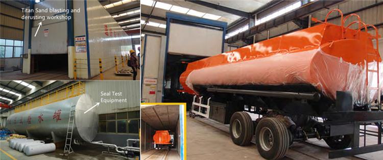 Price of Petrol Tanker for Sale | 50,000 Liters Petroleum Trailers for Sale with Bogie Suspension