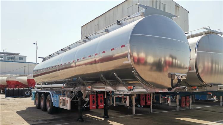 Tri Axle Aluminum Tanker Trailer for Sale Price In Costa Rica