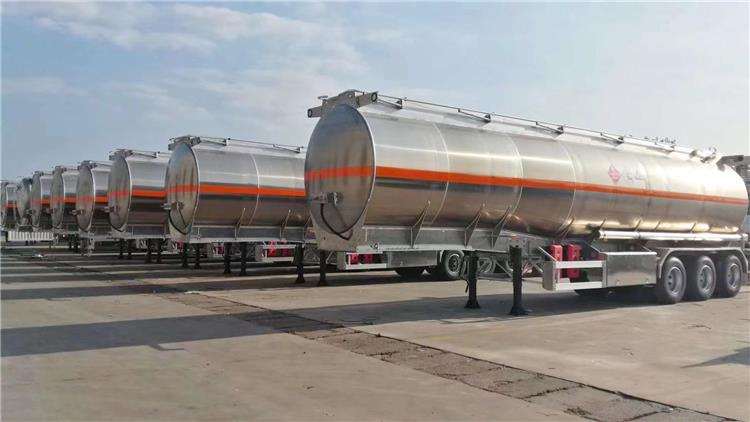 40,000 Ltrs Aluminum Semi Trailers for Sale | Aluminum Fuel Tank Trailer