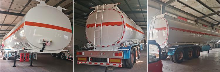 Aluminum Alloy Fuel Tanker Trailer Tanker for Lube Oil & Petroleum Products