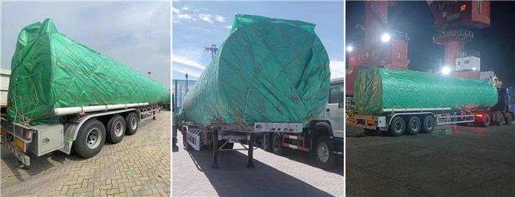Stainless Tanker Trailer | Tank Trailler Staniless Steel 304 the Thickness 4 mm and 32000 L 3 Axles