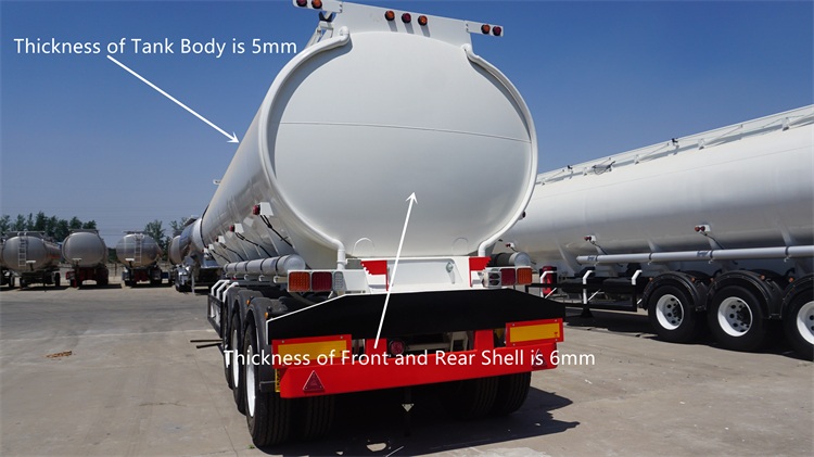 45000 Litres Diesel Tanker Trailer for Sale In Guinea