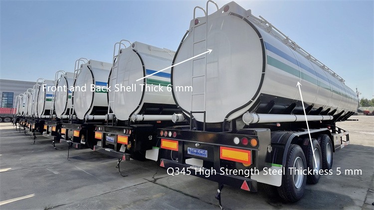 Crude Oil Tanker Trailer for Sale | Palm Oil Tanker Price - TITAN VEHICLE