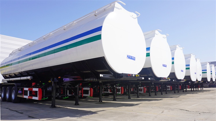 Crude Oil Tanker Trailer for Sale | Palm Oil Tanker Price - TITAN VEHICLE