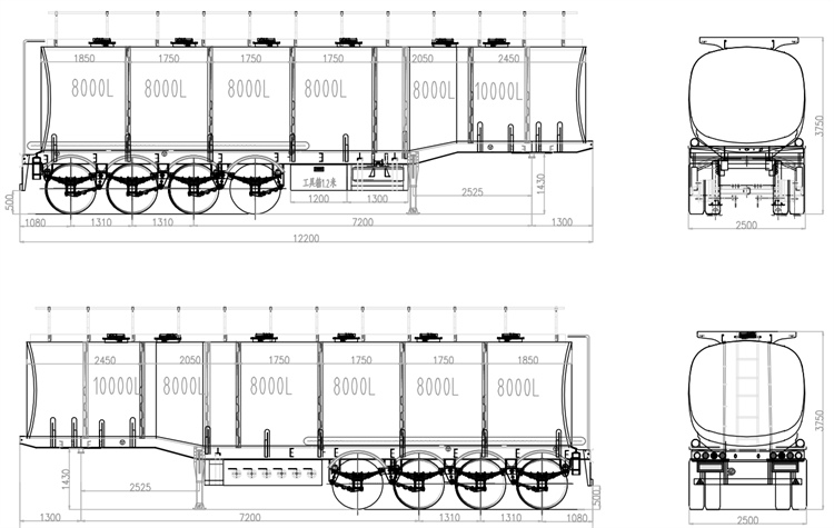 Fuel Tankers for Sale In Kenya | Fuel Transport Trailers for Sale | Trailer Tankers for Sale