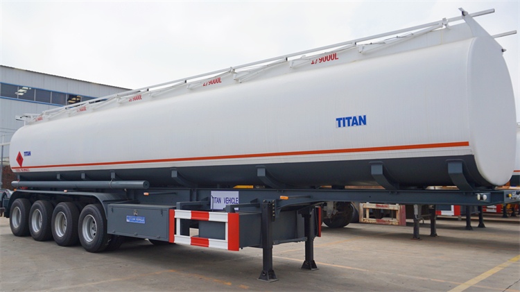 40000 Liters Oil Tanker Semi Trailer for Sale In Ghana