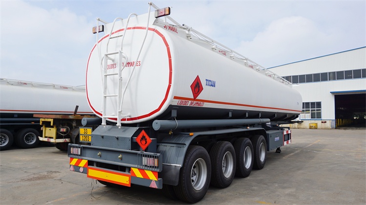 40000 Liters Oil Tanker Semi Trailer for Sale In Ghana