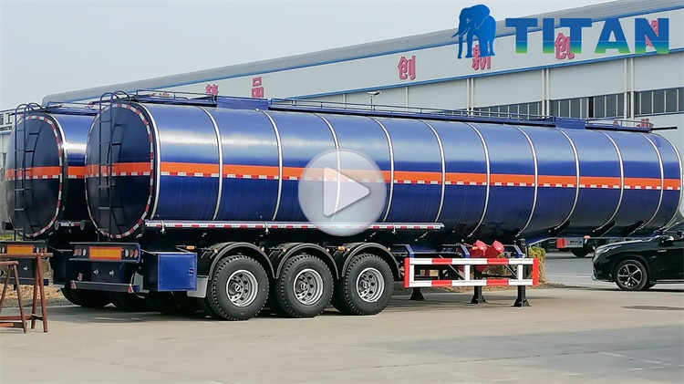 50000 Liters Stainless Tanker Trailer for Sale In Zimbabwe