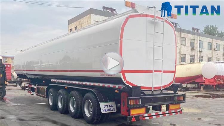 4 Axle 75000 Liters Oil Tanker Trailer for Sale In Kenya