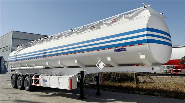 60000 Liters Palm Oil Tanker Trailer for Sale In Guyana