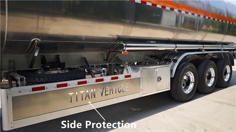 50000 Liters Aluminum Tanker Trailers for Sale In Costa Rica