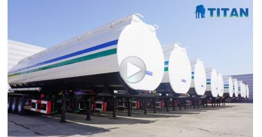 45000 Liters Fuel Tanker Trailer